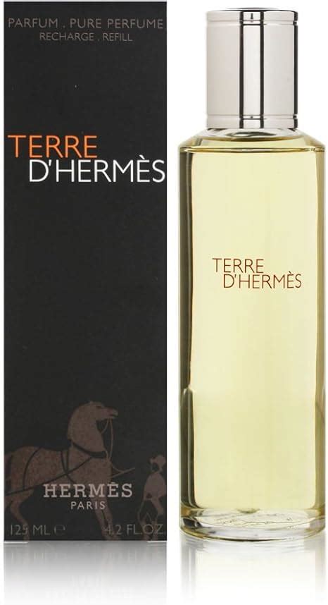 terre d hermes parfum refill 125 ml|terre d'hermes perfume 100ml price.